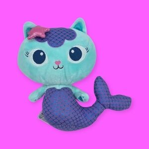 Gabby's Dollhouse Mercat Purr-ific Mermaid Cat Plush Toy